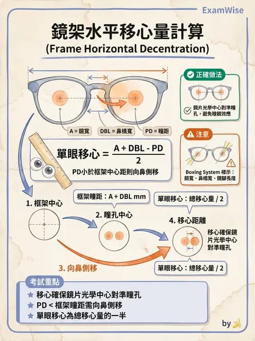 驗光生 - 驗度儀使用、PD量測與鏡框配製參數 - AI 圖文解析預覽