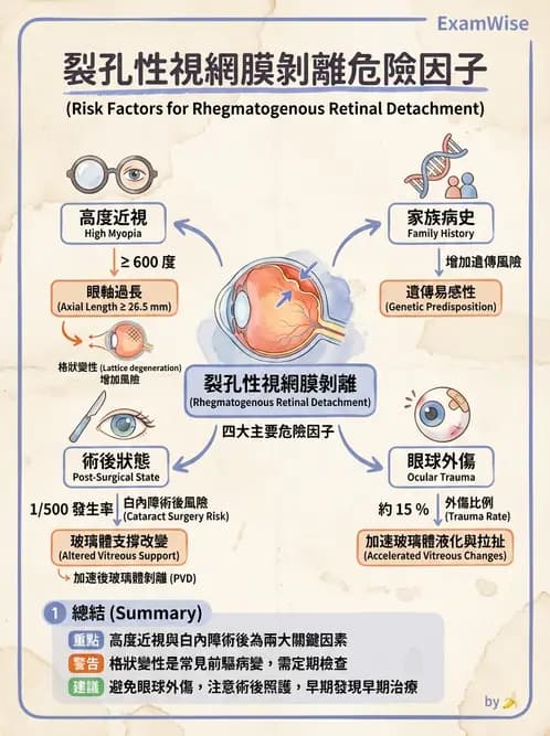 驗光生 - 視網膜與玻璃體疾病 - AI 圖文解析預覽