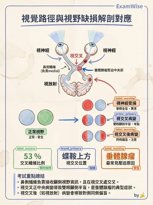 驗光生 - 視覺功能、視野與電生理檢查 - AI 圖文解析預覽