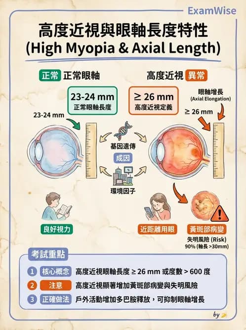 驗光生 - 視網膜與玻璃體疾病 - AI 圖文解析預覽