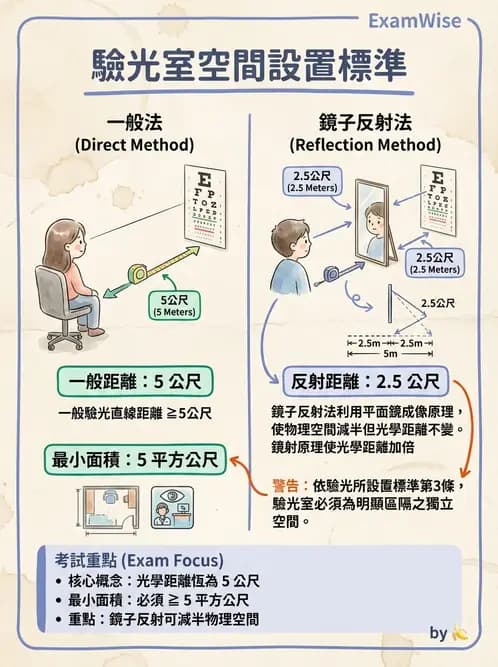 驗光生 - 驗光所設立資格與設置標準 - AI 圖文解析預覽