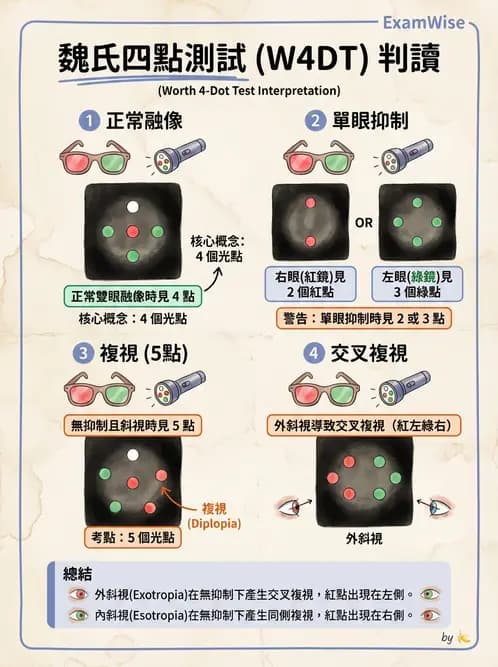 驗光生 - 雙眼感知與融像檢查 - AI 圖文解析預覽