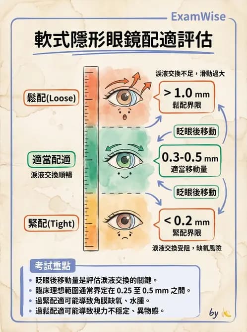 驗光生 - 軟式鏡片配適評估與臨床調整 - AI 圖文解析預覽