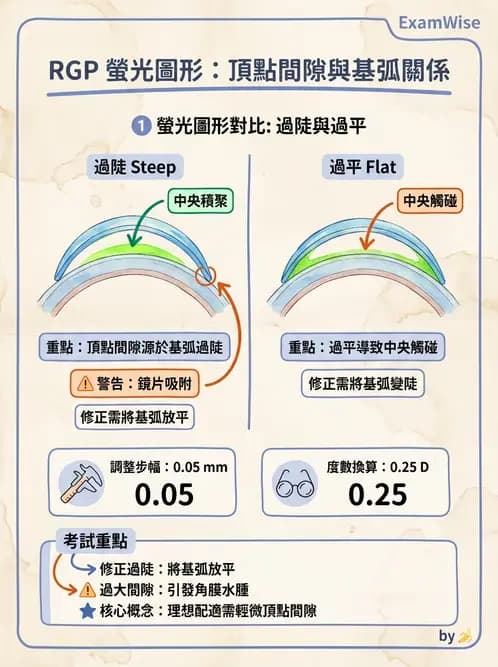 驗光生 - 硬式隱形眼鏡螢光染色評估與特殊臨床適應症 - AI 圖文解析預覽