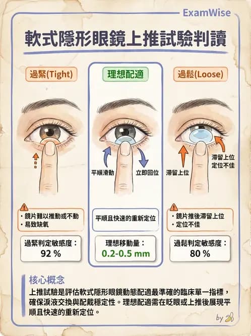 驗光生 - 軟式鏡片配適評估與臨床調整 - AI 圖文解析預覽