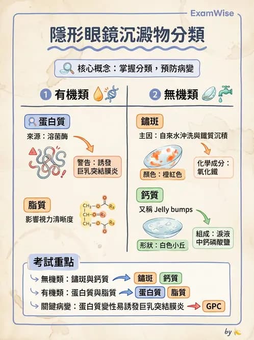 驗光生 - 乾眼、沉積物與結膜過敏反應 - AI 圖文解析預覽