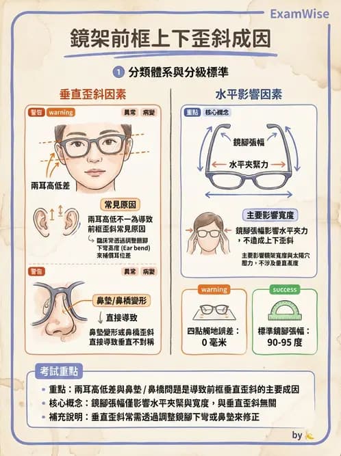驗光生 - 鏡架調整與裝配實務 - AI 圖文解析預覽