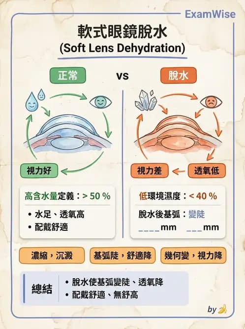 驗光生 - 鏡片設計、結構與臨床選用 - AI 圖文解析預覽