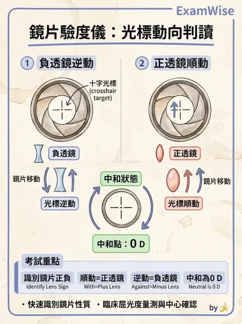 驗光生 - 驗度儀使用、PD量測與鏡框配製參數 - AI 圖文解析預覽