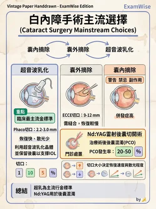 驗光生 - 青光眼與水晶體疾病 - AI 圖文解析預覽