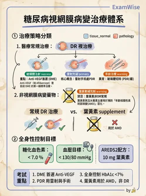 驗光生 - 視網膜與玻璃體疾病 - AI 圖文解析預覽