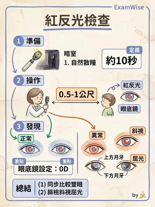 驗光生 - 視網膜檢影鏡操作原理、判讀與特殊檢查 - AI 圖文解析預覽