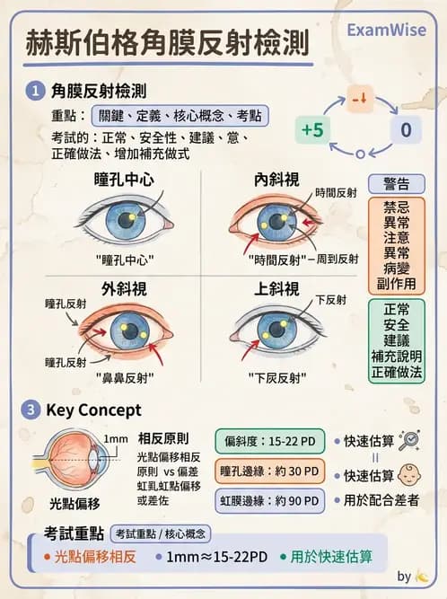 驗光生 - 眼位偏斜檢查 - AI 圖文解析預覽