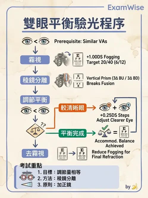 驗光生 - 雙眼平衡技術與驗光流程 - AI 圖文解析預覽