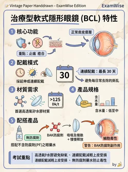 驗光生 - 乾眼、沉積物與結膜過敏反應 - AI 圖文解析預覽
