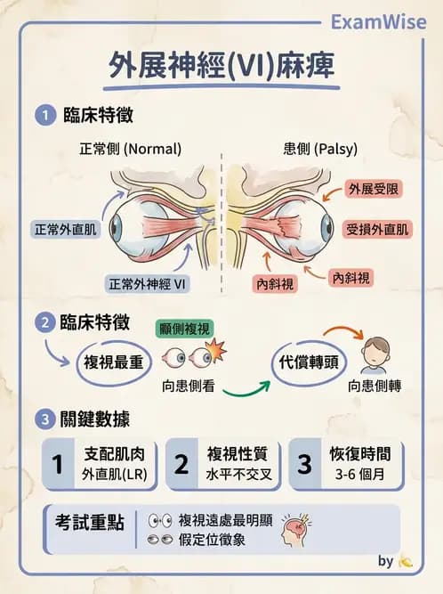 驗光生 - 全身性疾病眼部表現與神經眼科 - AI 圖文解析預覽