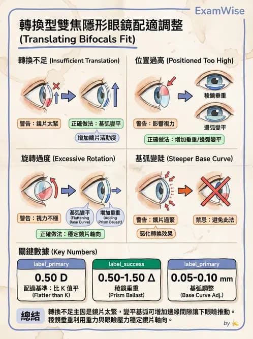 驗光生 - 老花隱形眼鏡臨床驗配與問題排解 - AI 圖文解析預覽