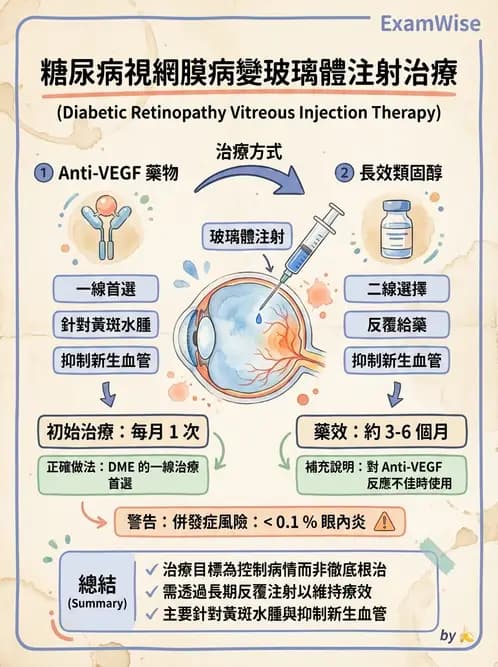 驗光生 - 視網膜與玻璃體疾病 - AI 圖文解析預覽
