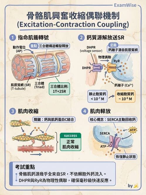 護理師 - 肌肉 - AI 圖文解析預覽