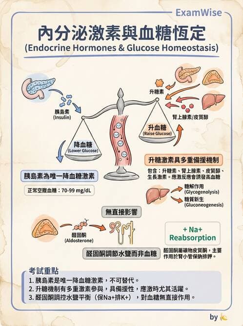 護理師 - 內分泌系統 - AI 圖文解析預覽