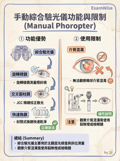 驗光生 - 驗度儀、自動驗光儀與綜合驗光儀 - AI 圖文解析預覽