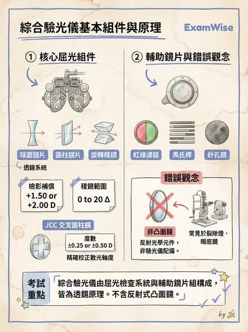 驗光生 - 驗度儀、自動驗光儀與綜合驗光儀 - AI 圖文解析預覽