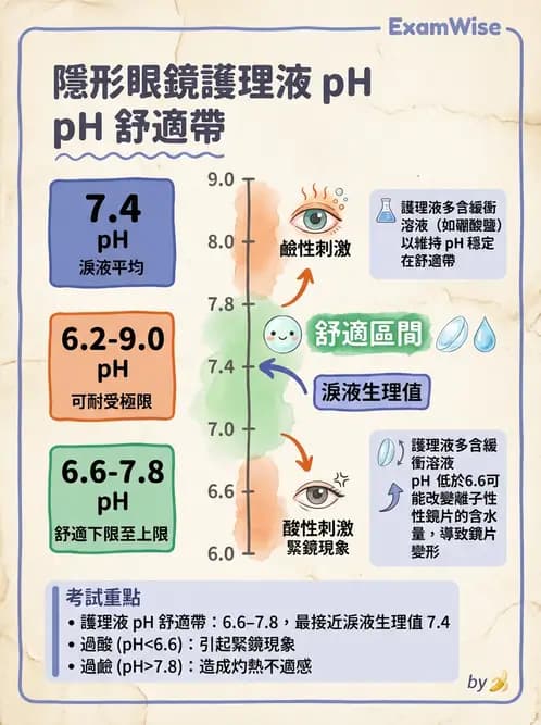 驗光生 - 隱形眼鏡護理液成分與防腐劑 - AI 圖文解析預覽