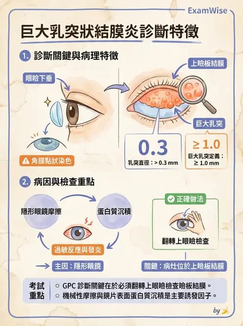 驗光生 - 乾眼、沉積物與結膜過敏反應 - AI 圖文解析預覽