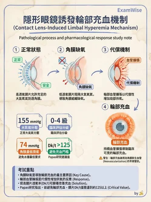 驗光生 - 角膜缺氧與結構性變化 - AI 圖文解析預覽
