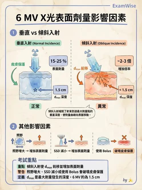 放射 - 劑量測定與計算 - AI 圖文解析預覽