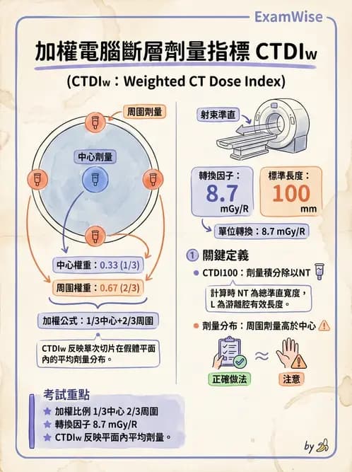 放射 - 體外劑量 - AI 圖文解析預覽