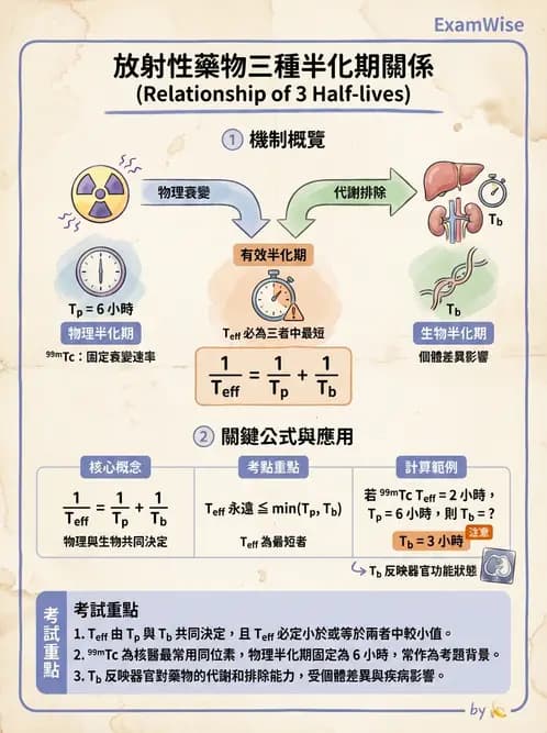 放射 - 體內劑量 - AI 圖文解析預覽