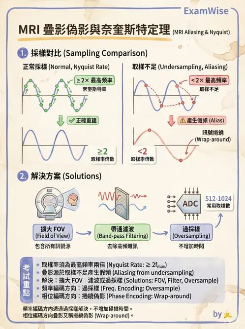 放射 - 磁振影像品質與參數 - AI 圖文解析預覽
