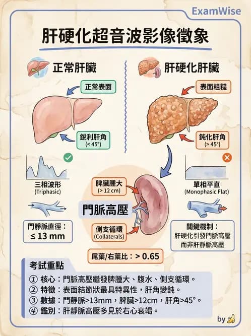 放射 - 肝臟超音波 - AI 圖文解析預覽