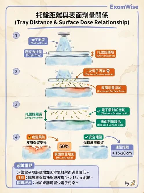 放射 - 劑量增建、散射因子與假體量測 - AI 圖文解析預覽