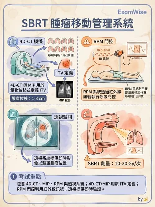 放射 - 立體定位軀體放射治療(SBRT) - AI 圖文解析預覽