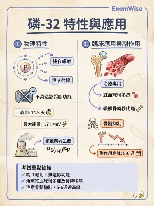 放射 - 治療用核醫藥物 - AI 圖文解析預覽