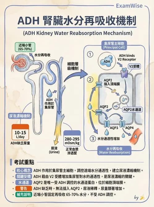 放射 - 腎臟生理 - AI 圖文解析預覽