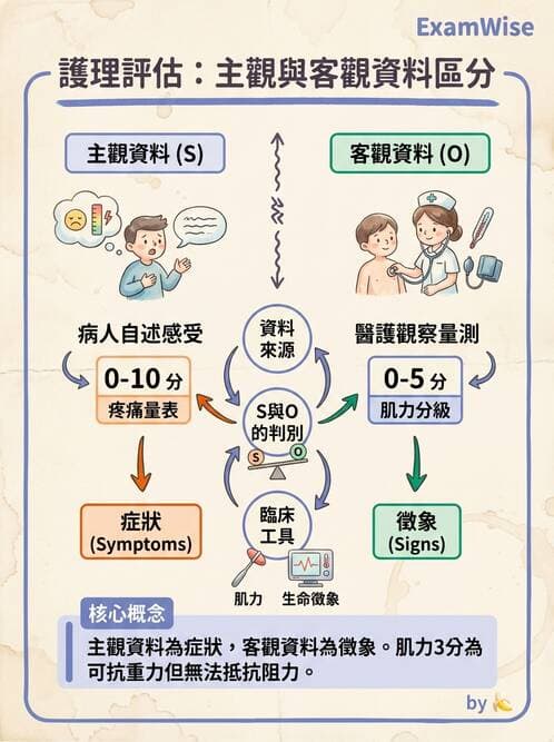 護理師 - 護理過程(評估至評值) - AI 圖文解析預覽