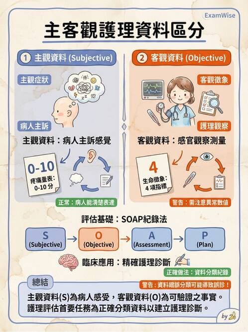 護理師 - 護理過程(評估至評值) - AI 圖文解析預覽