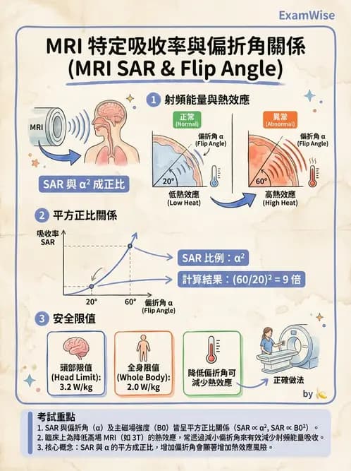 放射 - MRI基本物理與弛緩 - AI 圖文解析預覽