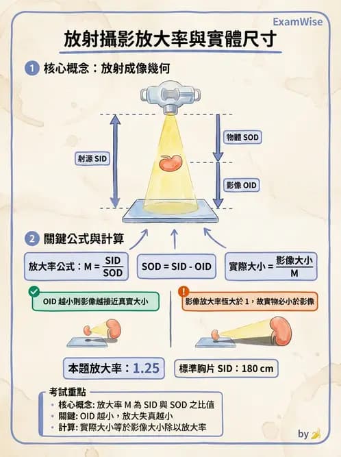 放射 - X光成像系統與影像品質 - AI 圖文解析預覽