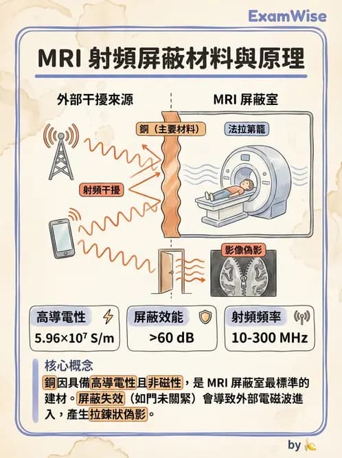 放射 - 磁場與射頻屏蔽 - AI 圖文解析預覽