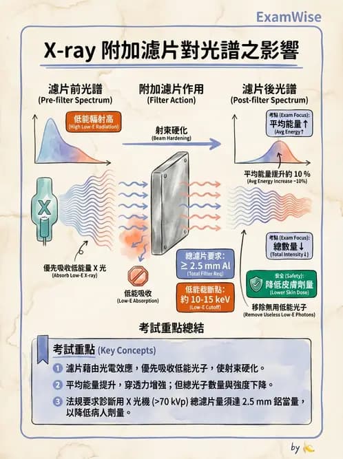 放射 - X光產生原理與管球設備 - AI 圖文解析預覽