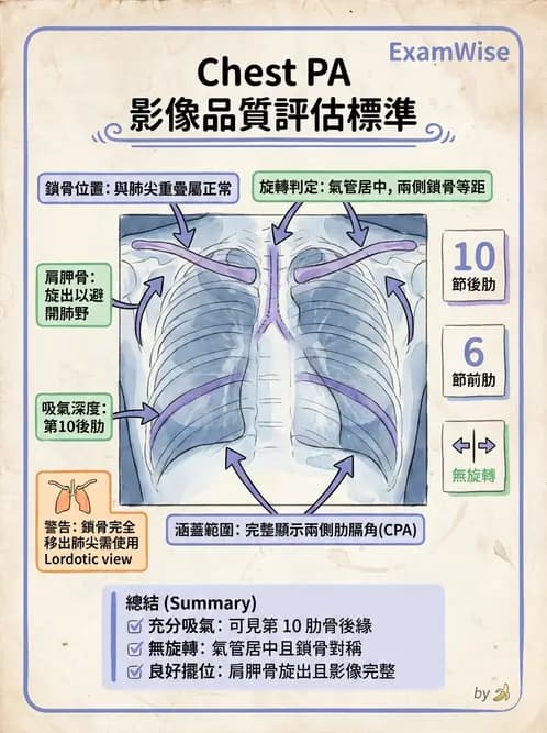 放射 - 軀幹四肢攝影技術 - AI 圖文解析預覽