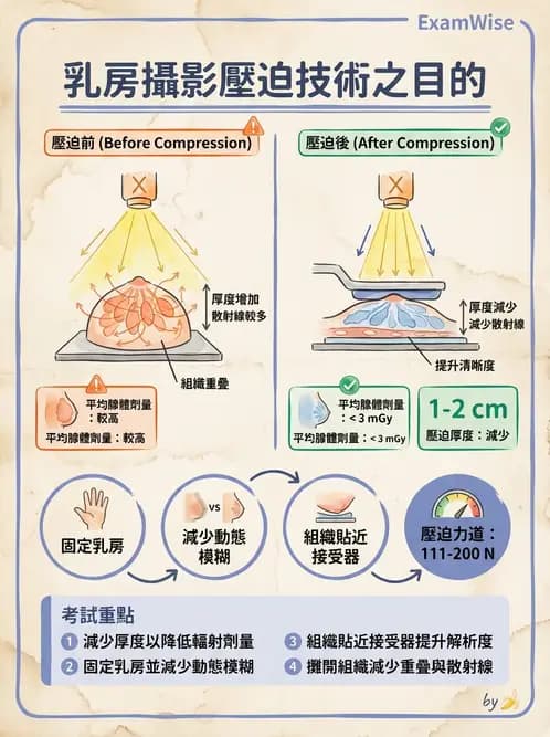 放射 - 乳房攝影與其他特殊檢查 - AI 圖文解析預覽