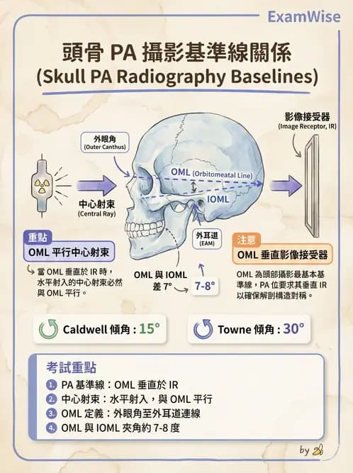 放射 - 頭頸脊椎攝影技術 - AI 圖文解析預覽