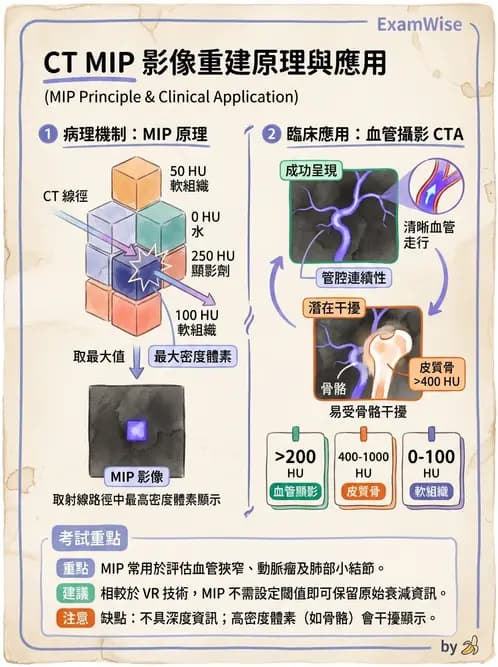 放射 - CT影像重建與品質 - AI 圖文解析預覽