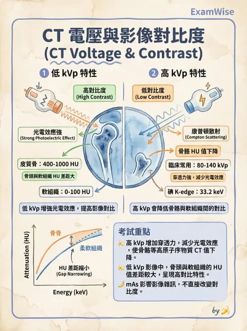 放射 - CT物理原理與掃描技術 - AI 圖文解析預覽