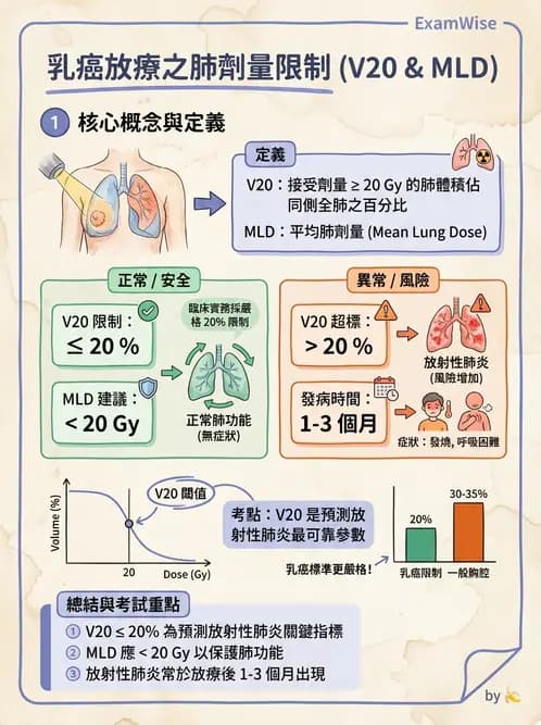 放射 - 疾病部位計畫與危急器官保護 - AI 圖文解析預覽